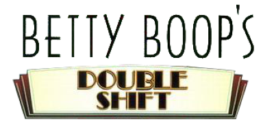 Betty Boop's Double Shift title screen for Nintendo DS